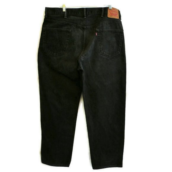 40x32 Levis 550 Washed Black Relaxed Fit 40 x 32 - Picture 6 of 11